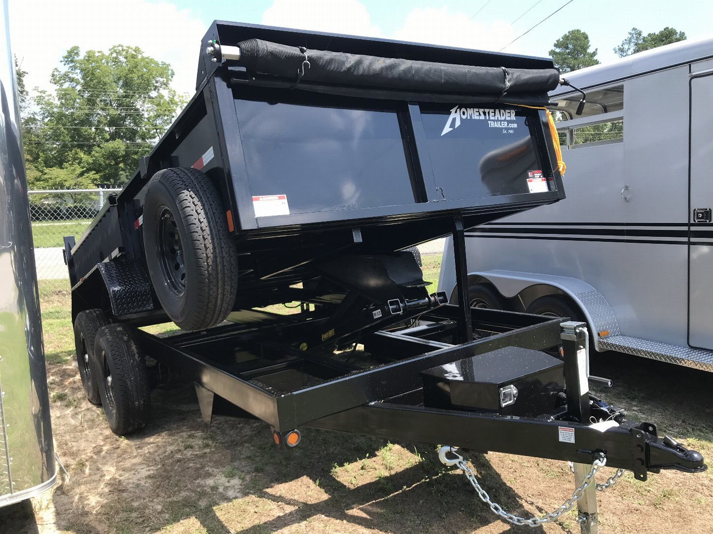 New 2025 Homesteader Trailer 714JX Dump Trailer