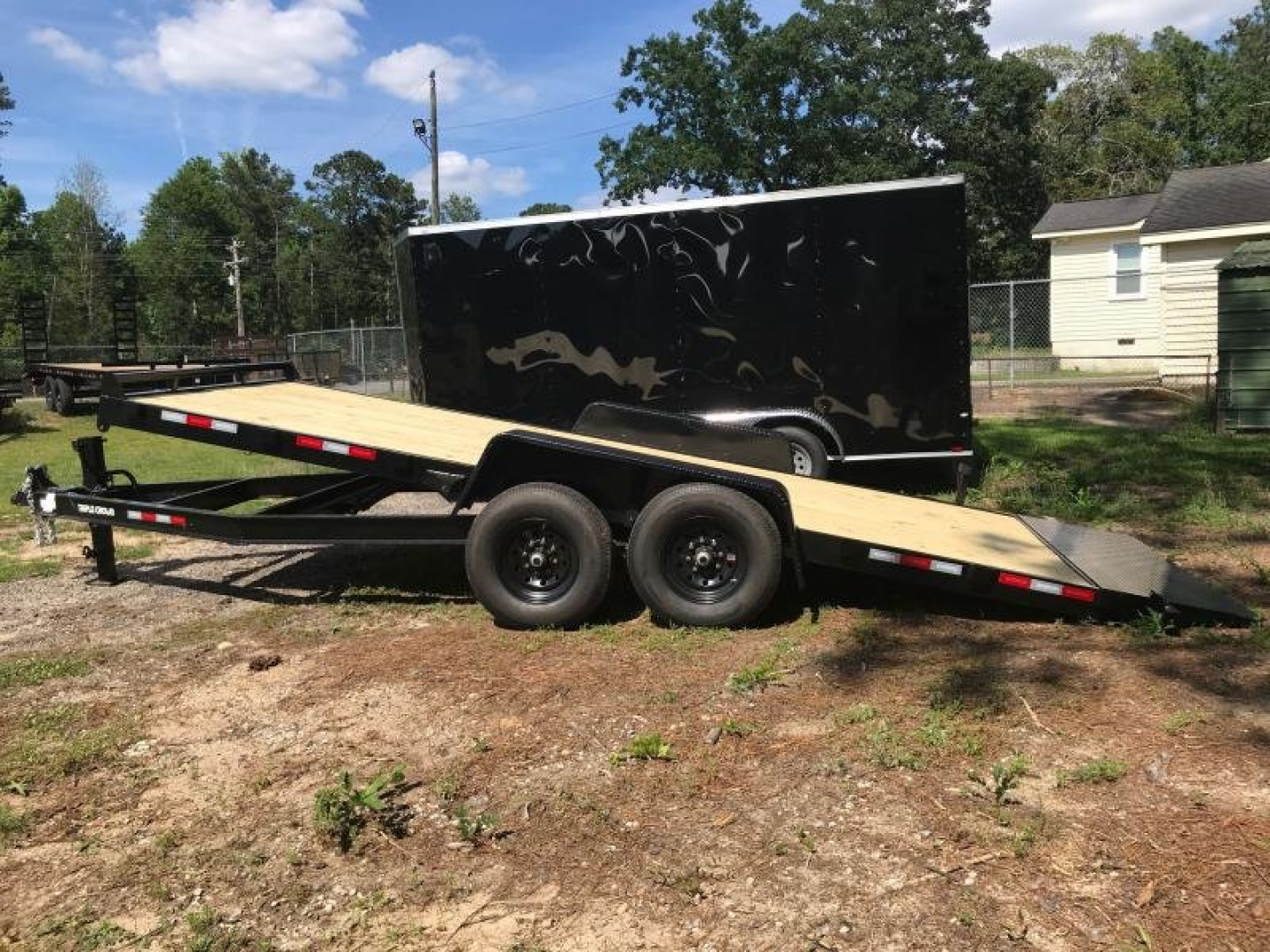 New 2025 Triple Crown Trailers 7X20 TILT Equipment Trailer