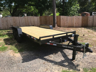 New 2025 Triple Crown Trailers 7X20 TILT Equipment Trailer