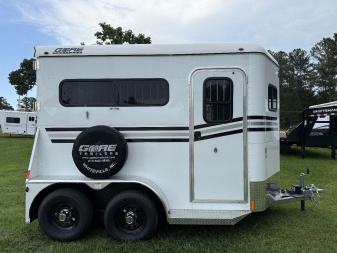 New 2025 Gore Trailers ADTB 2-Horse Trailer
