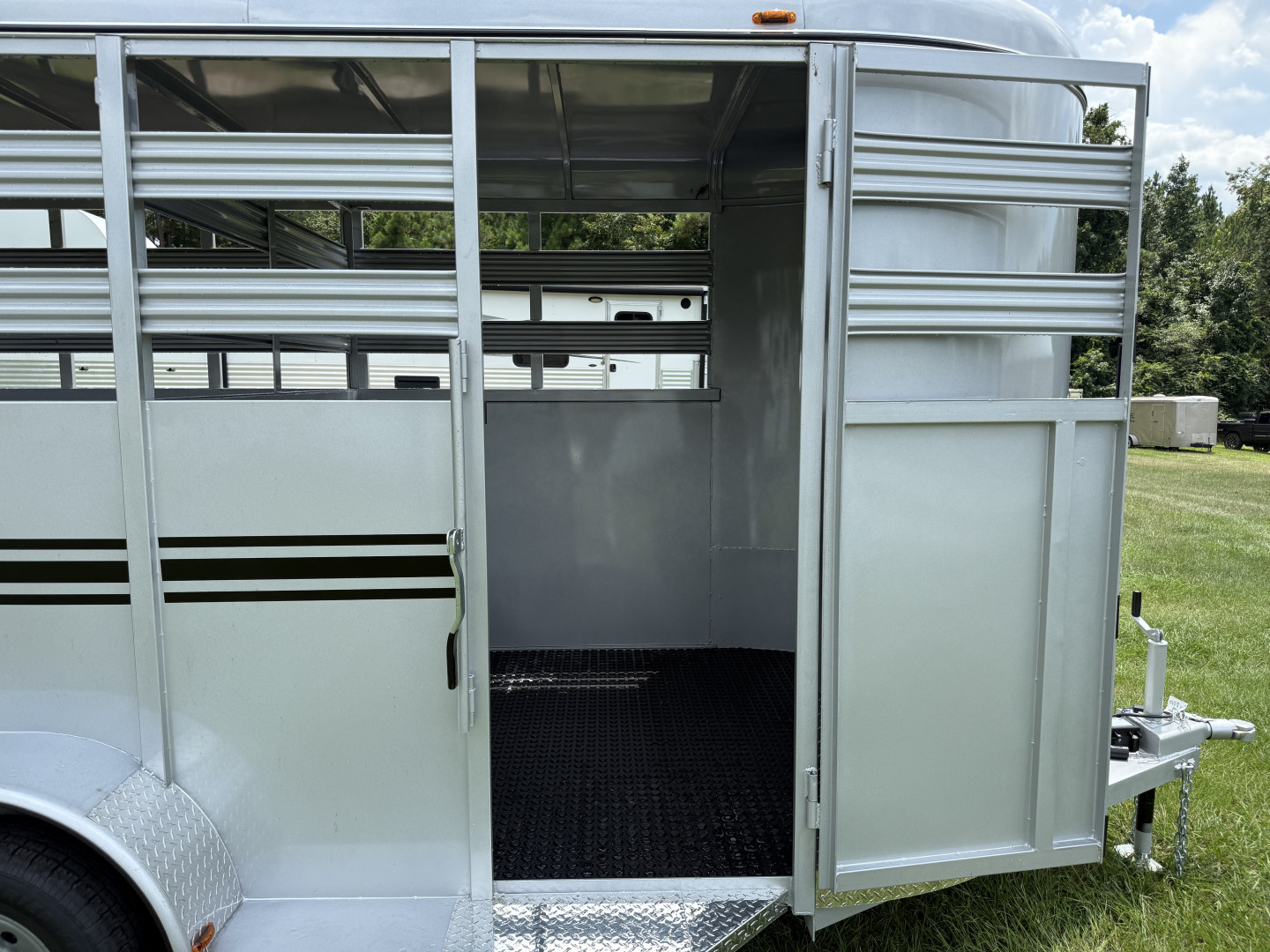 New 2025 Bee K&K 16' Stock Trailer