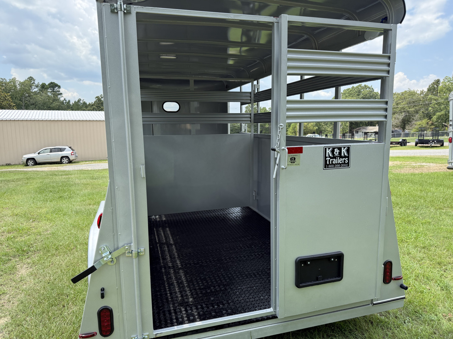 New 2025 Bee K&K 16' Stock Trailer