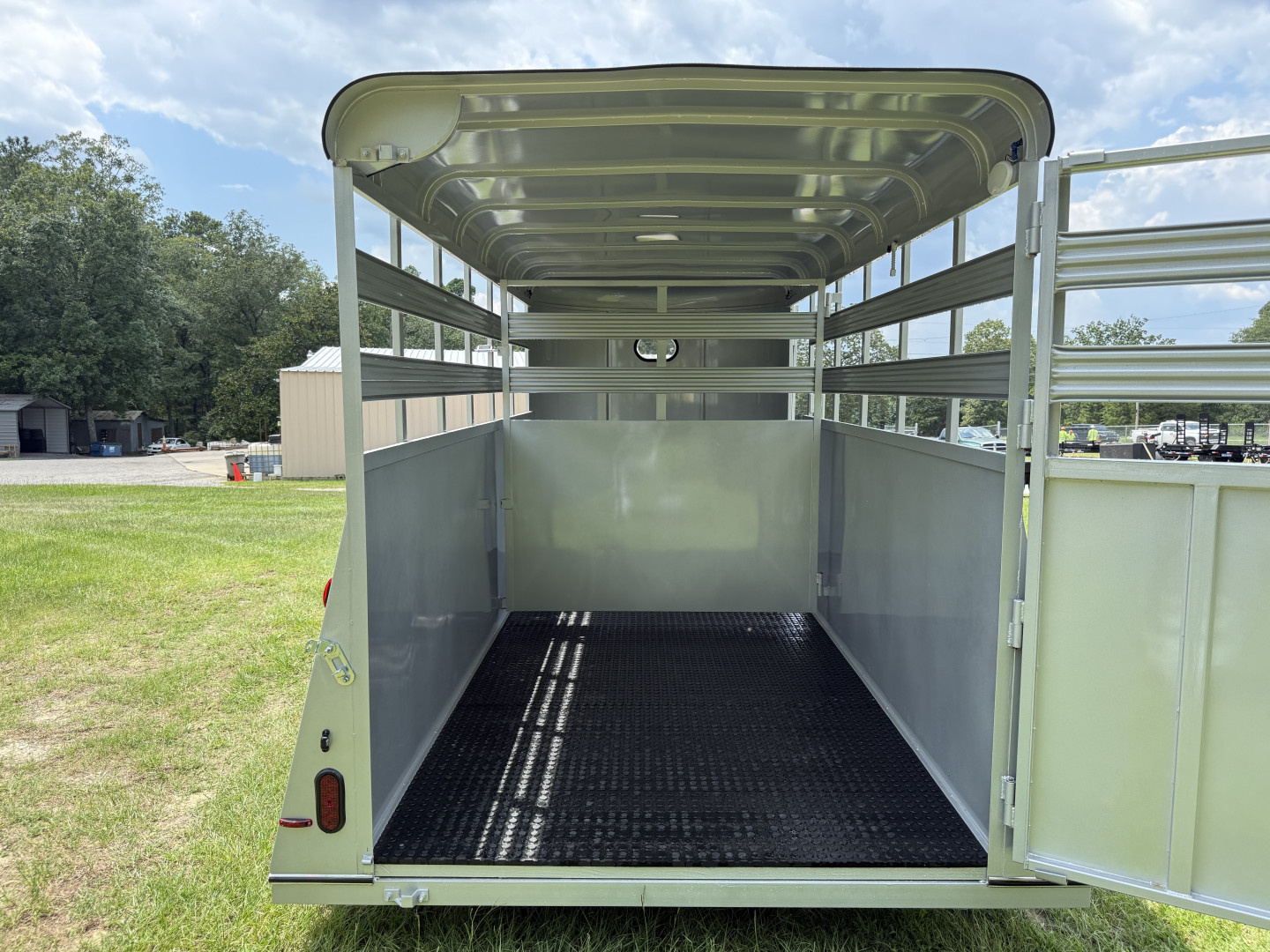 New 2025 Bee K&K 16' Stock Trailer