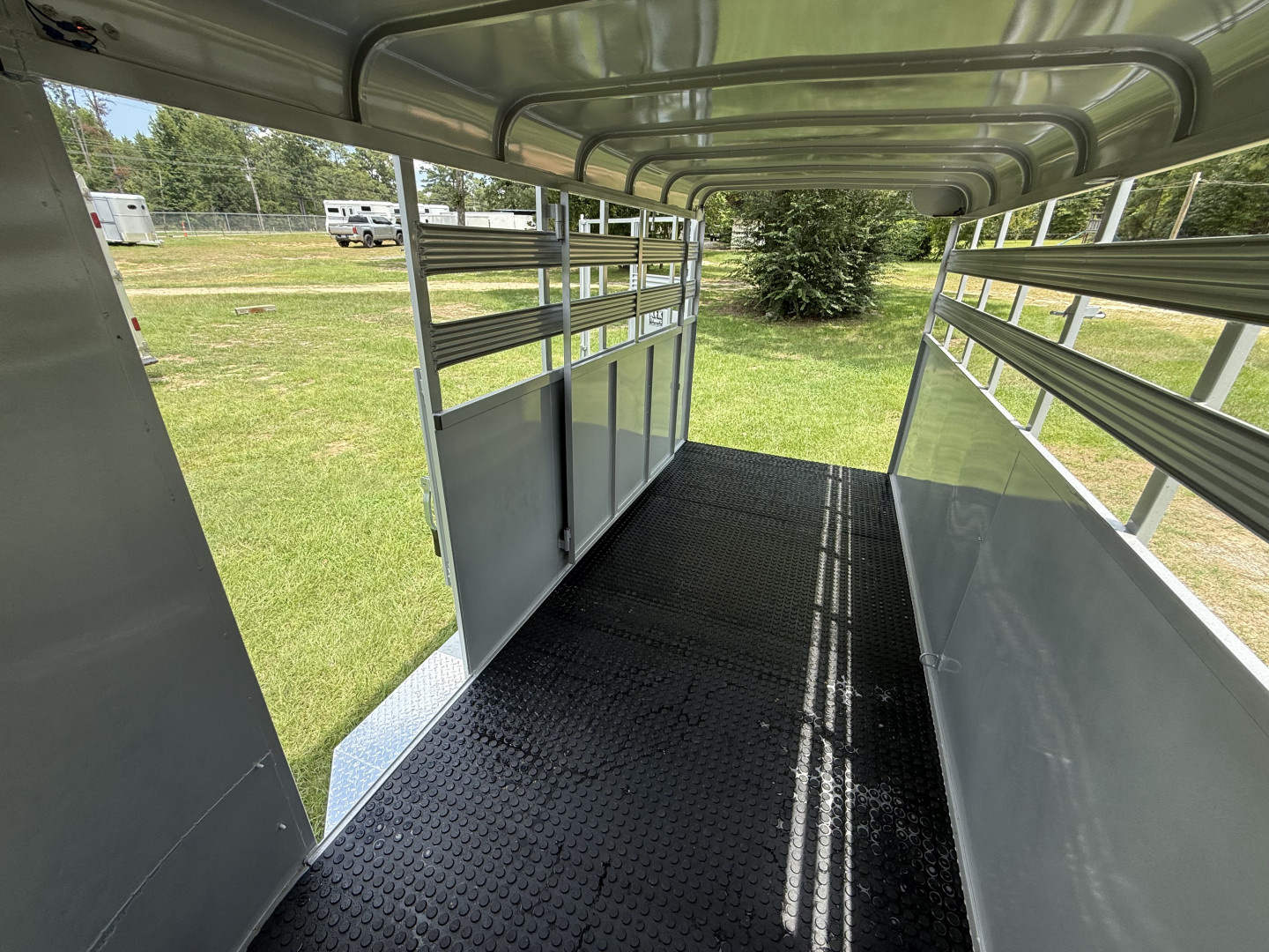 New 2025 Bee K&K 16' Stock Trailer