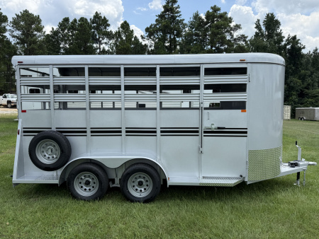 New 2025 Bee K&K 16' Stock Trailer