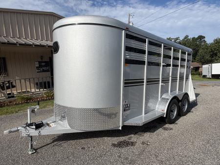 New 2026 Bee K&K 16' Stock / Stock Combo Trailer
