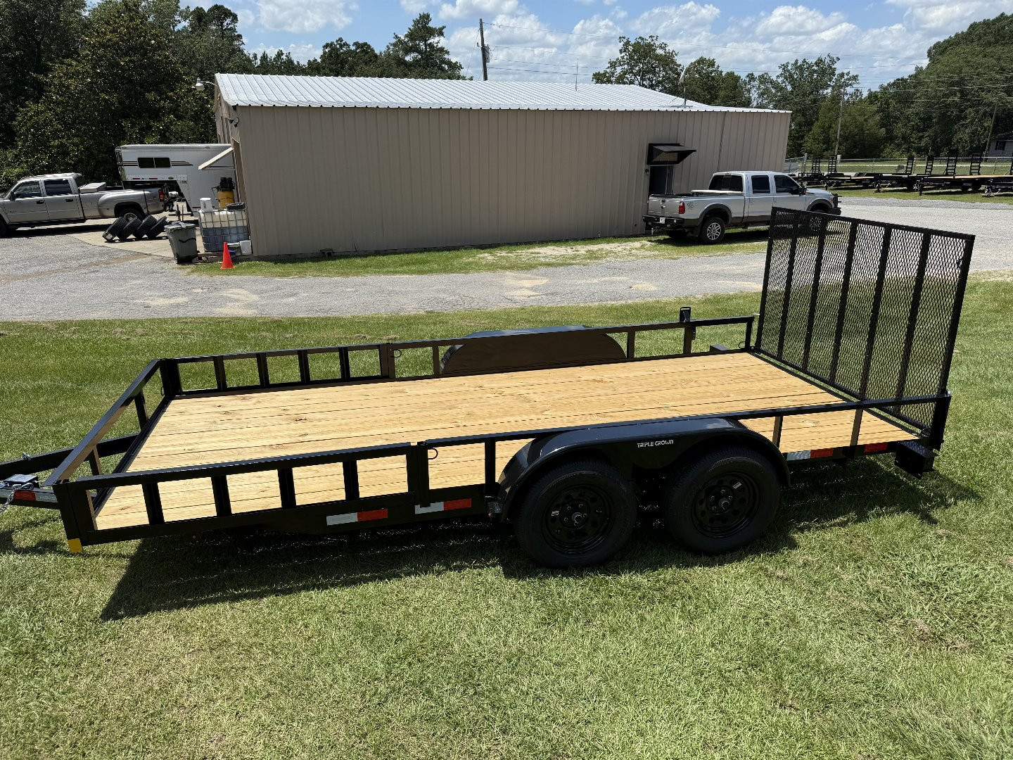 New 2026 Triple Crown Trailers 7x16ATV Utility Trailer