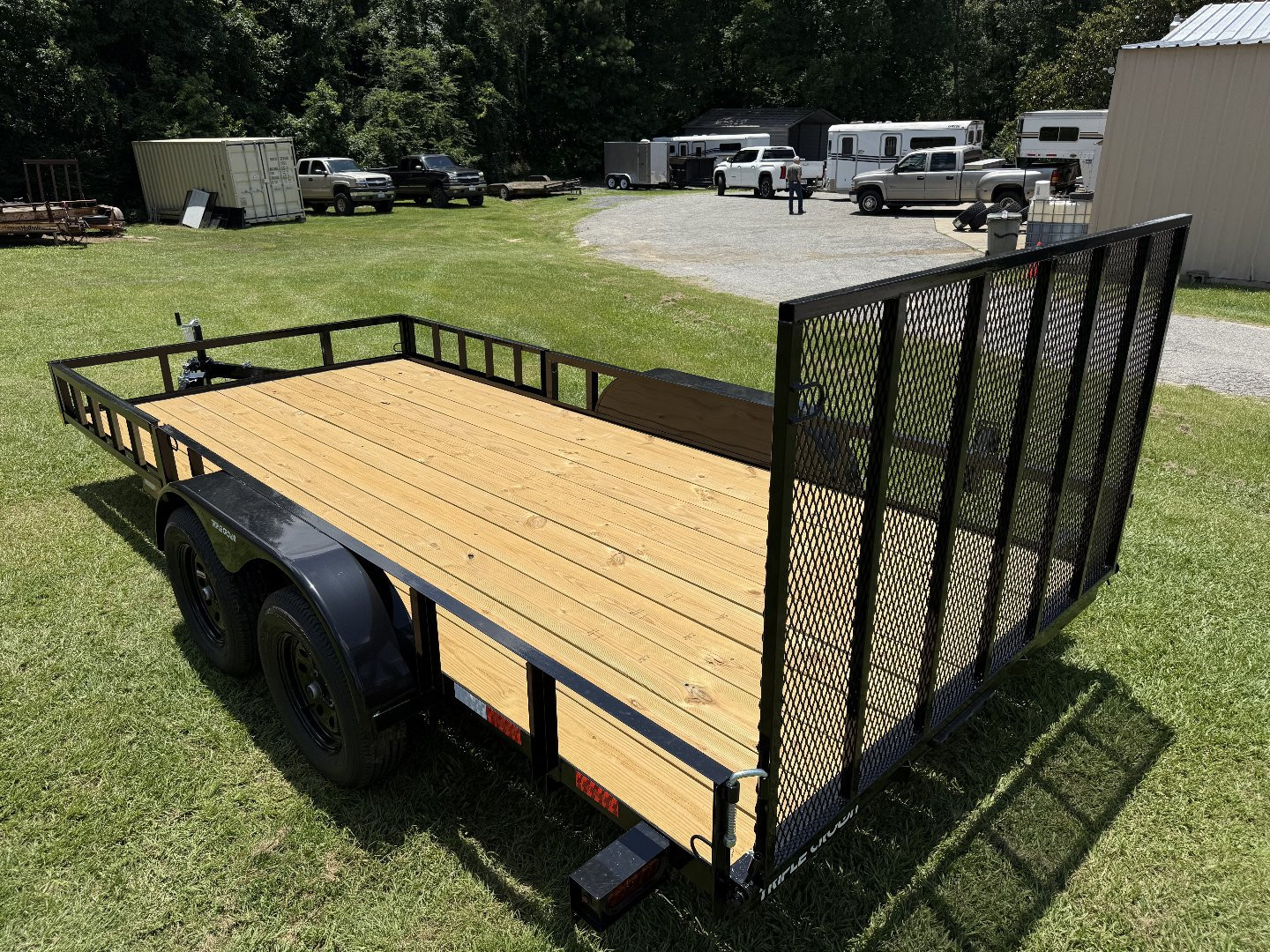 New 2026 Triple Crown Trailers 7x16ATV Utility Trailer