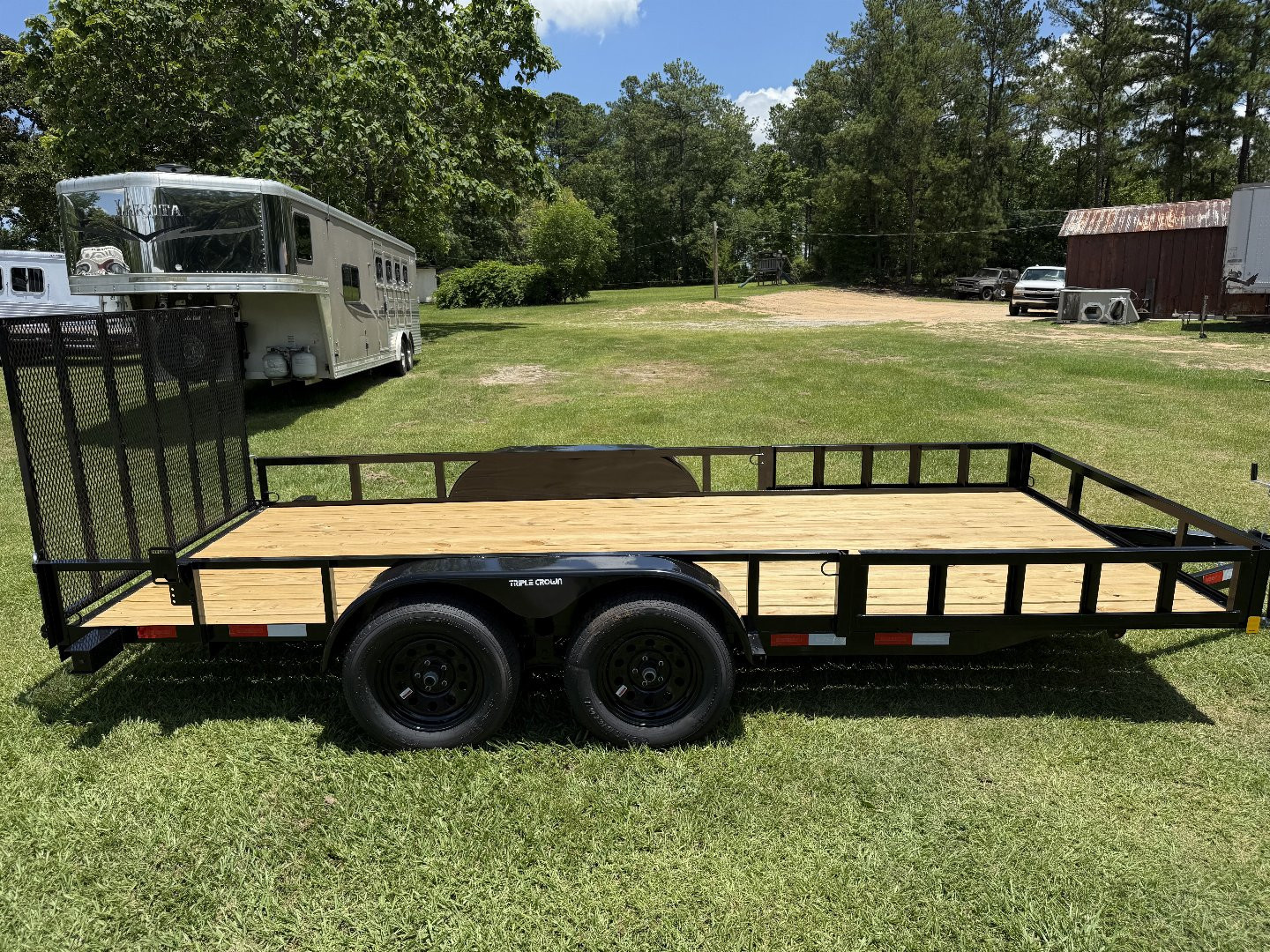New 2026 Triple Crown Trailers 7x16ATV Utility Trailer