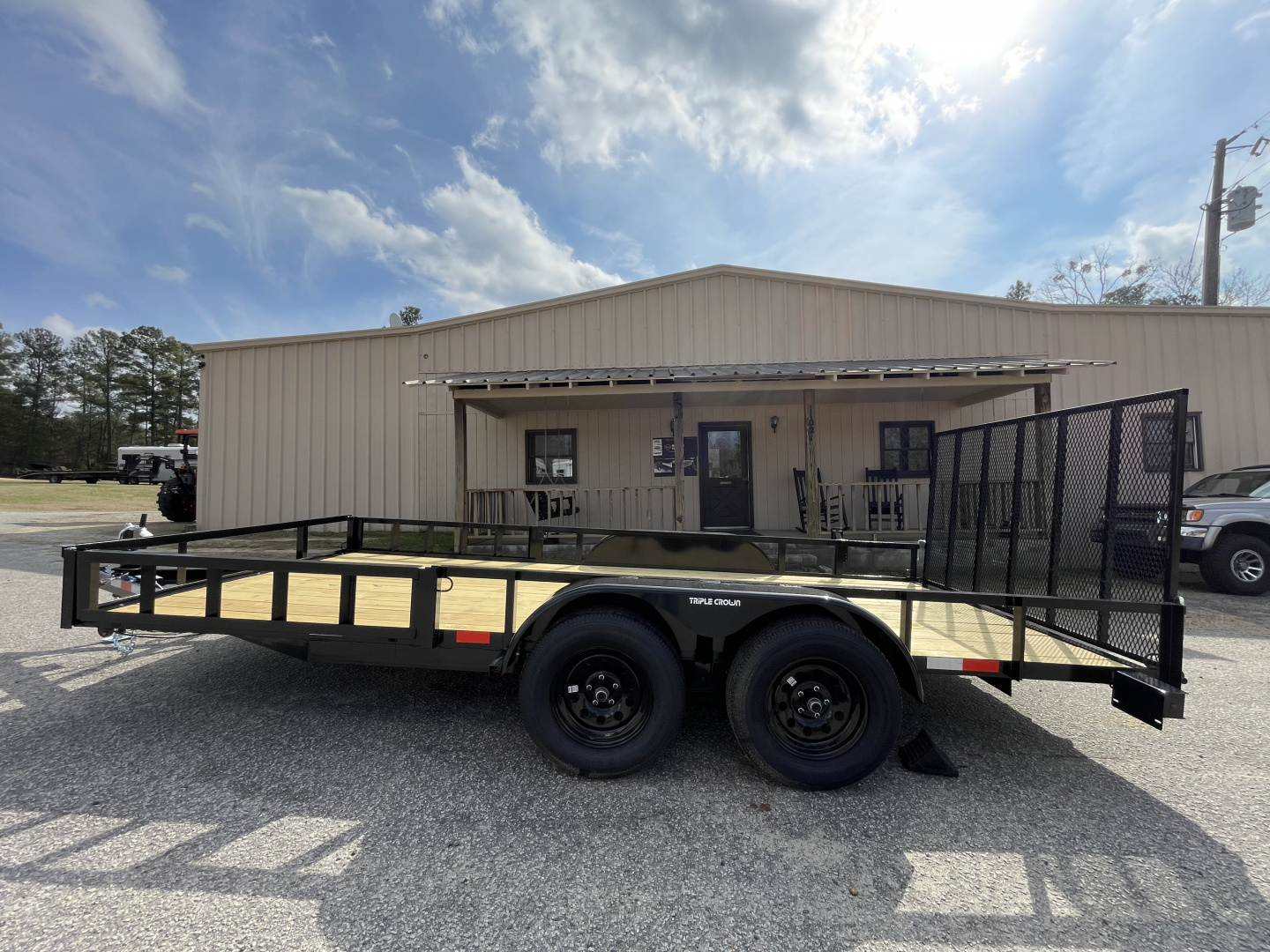 New 2026 Triple Crown Trailers 7x16ATV Utility Trailer
