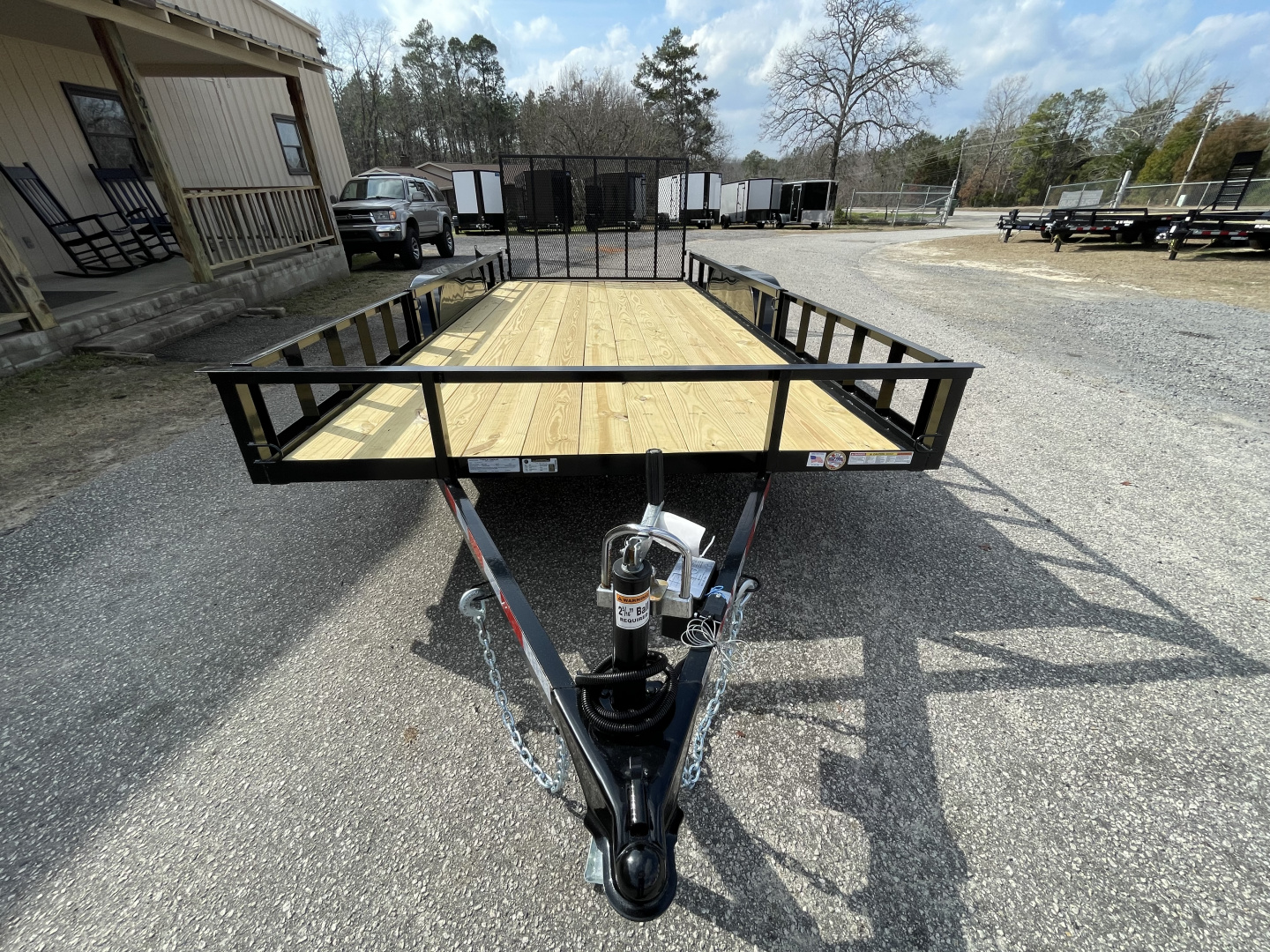 New 2026 Triple Crown Trailers 7x16ATV Utility Trailer