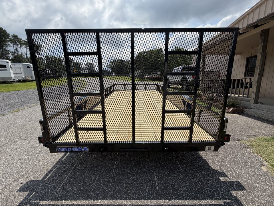 New 2026 Triple Crown Trailers 7x16ATV Utility Trailer