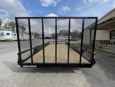 New 2026 Triple Crown Trailers 7x16ATV Utility Trailer