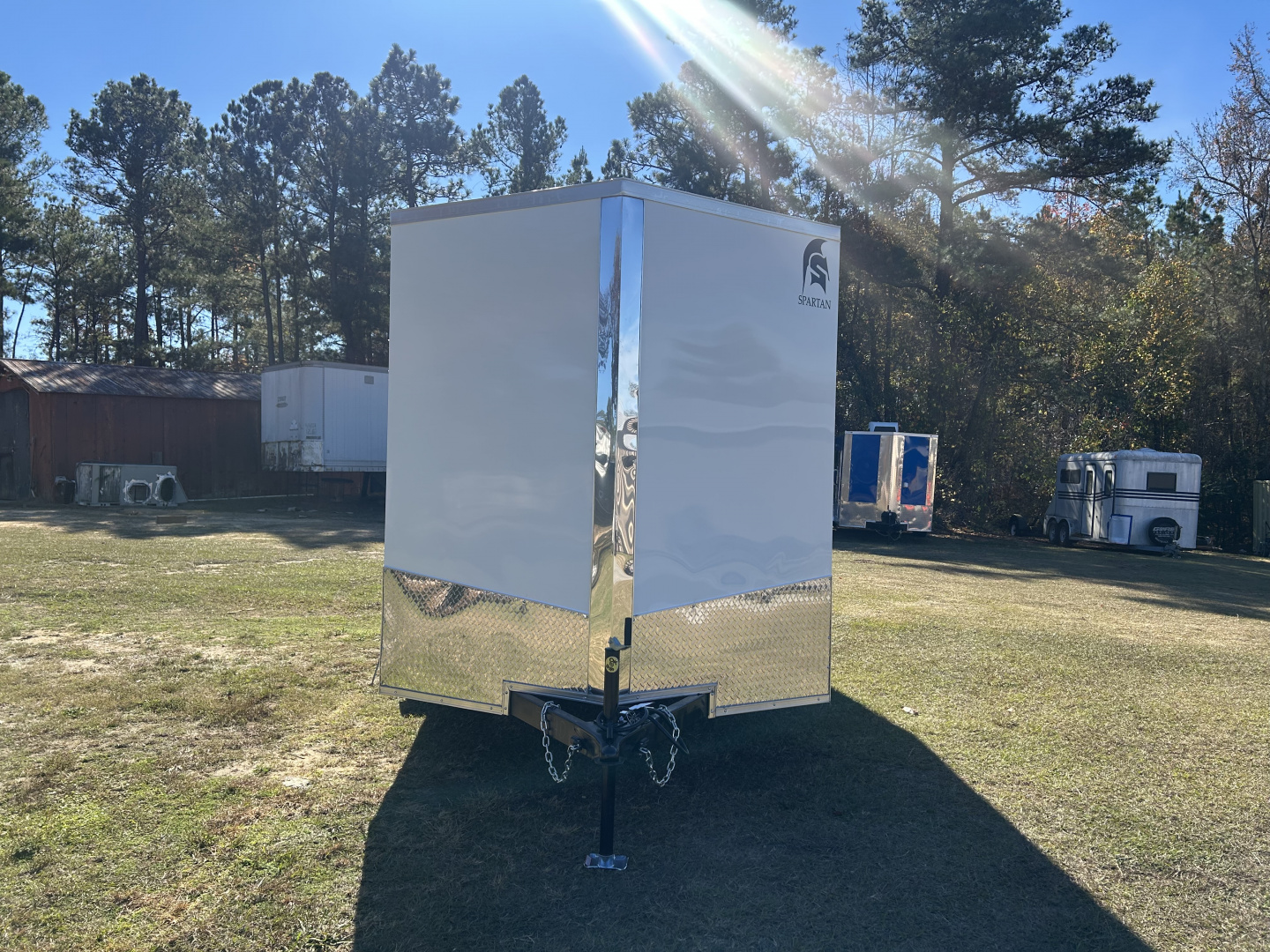 New 2026 Spartan Cargo 7x14TA Cargo / Enclosed Trailer