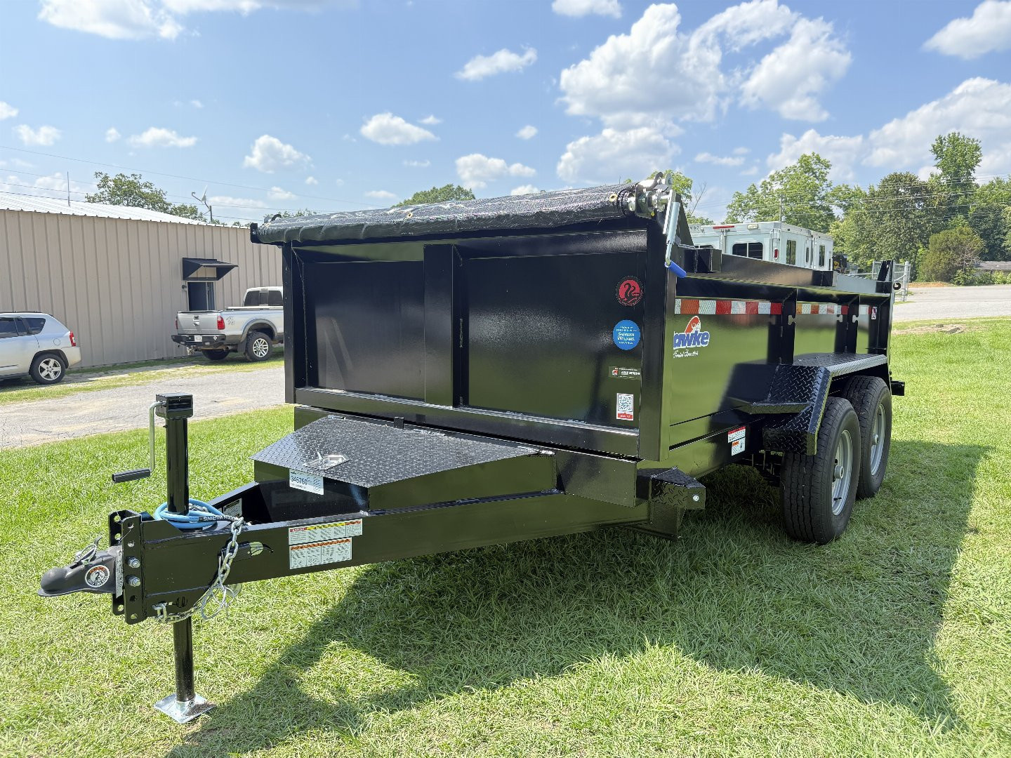 New 2026 Hawke Trailers 6x12 10K Dump Trailer