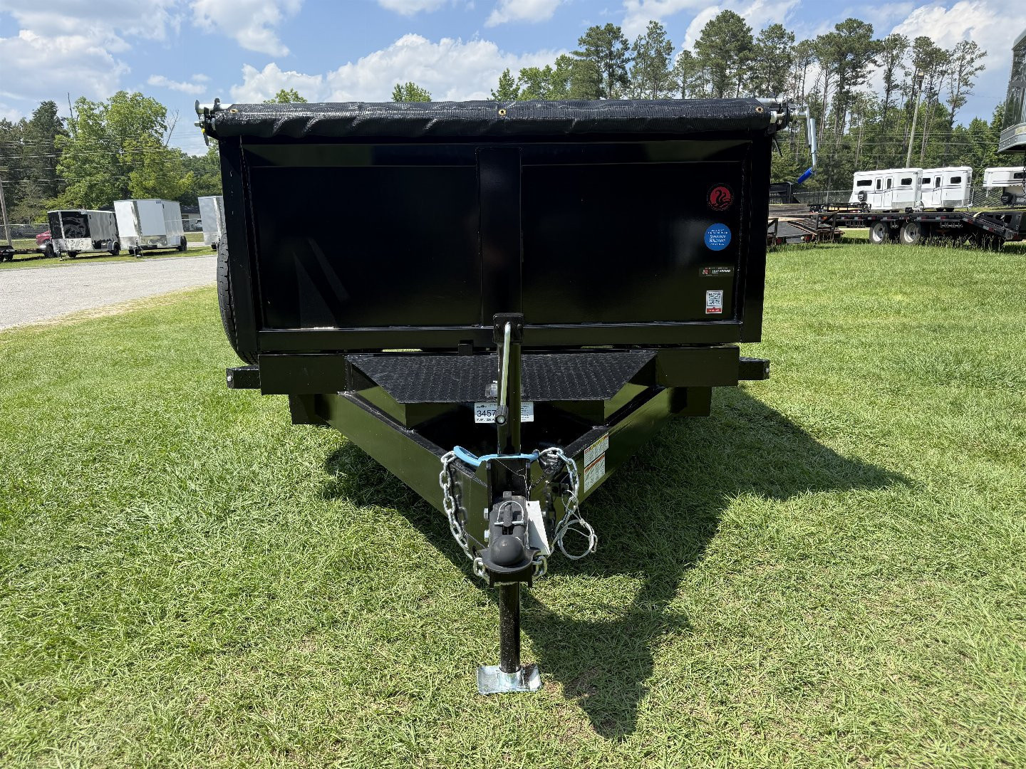 New 2026 Hawke Trailers 6x12 10K Dump Trailer