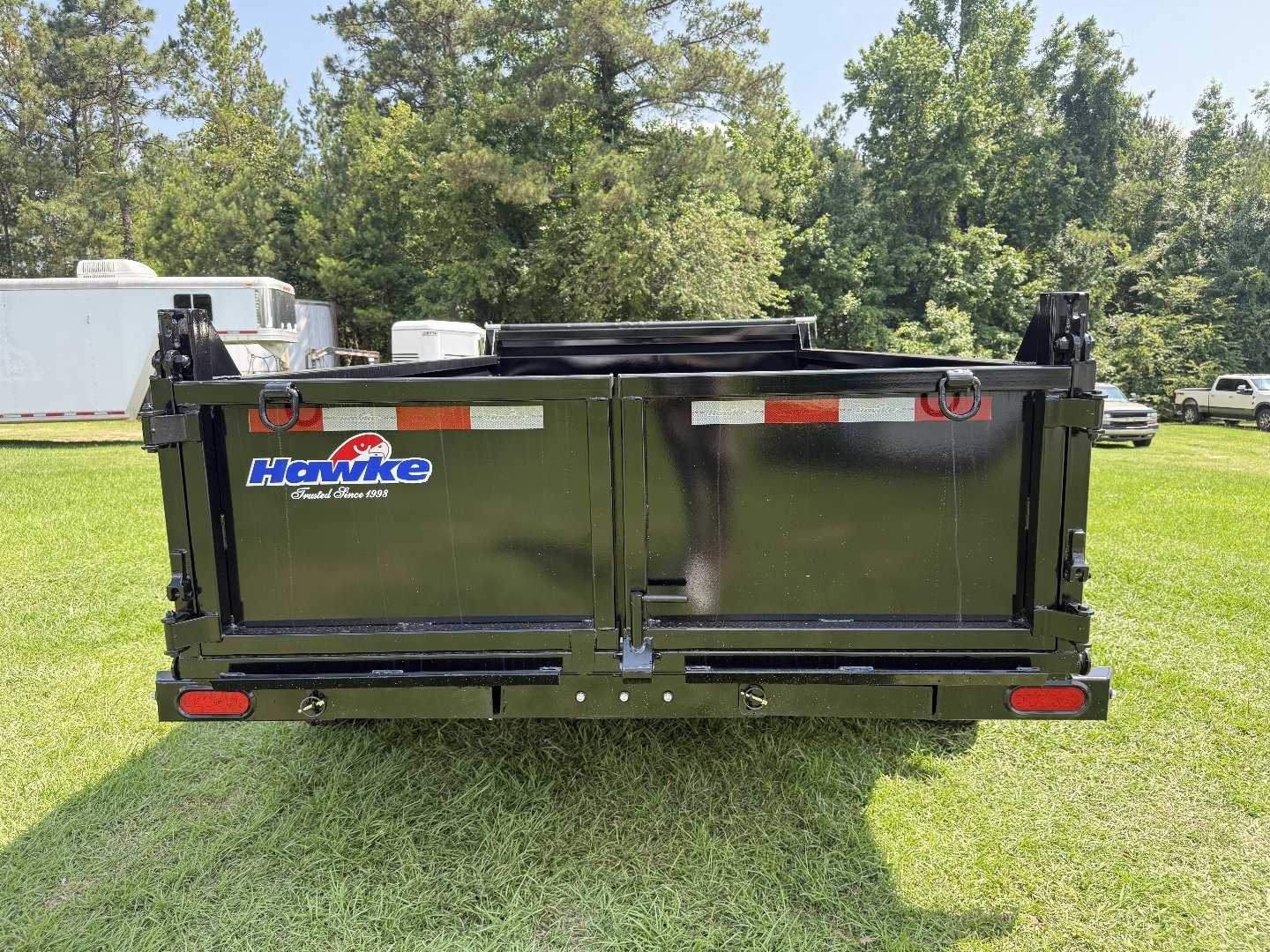 New 2026 Hawke Trailers 6x12 10K Dump Trailer