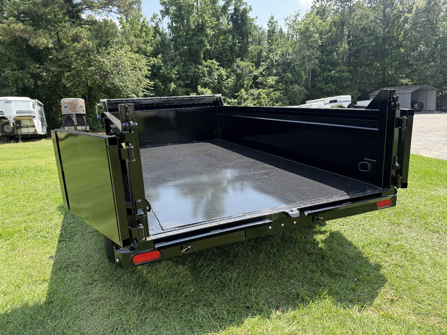 New 2026 Hawke Trailers 6x12 10K Dump Trailer