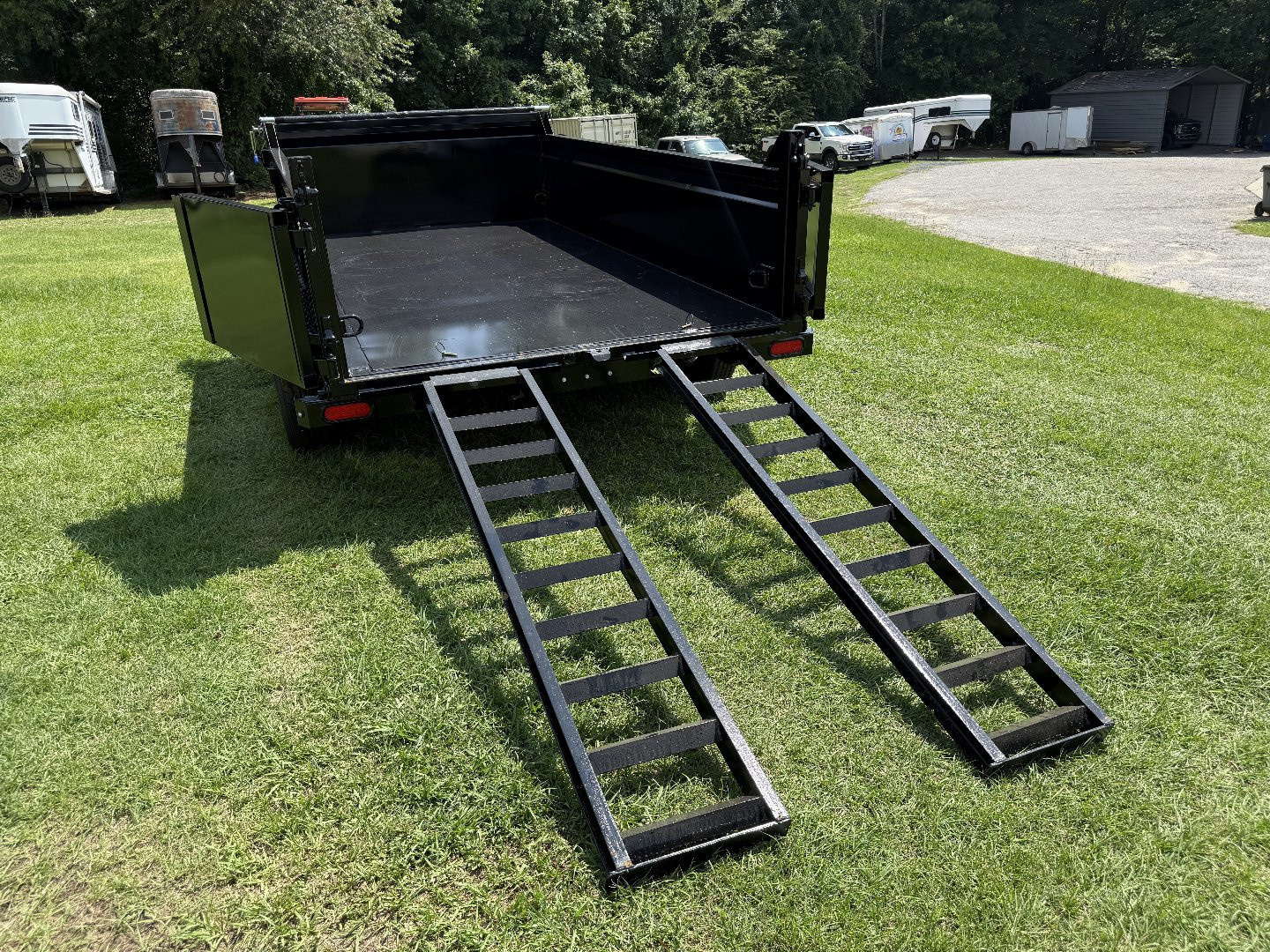 New 2026 Hawke Trailers 6x12 10K Dump Trailer