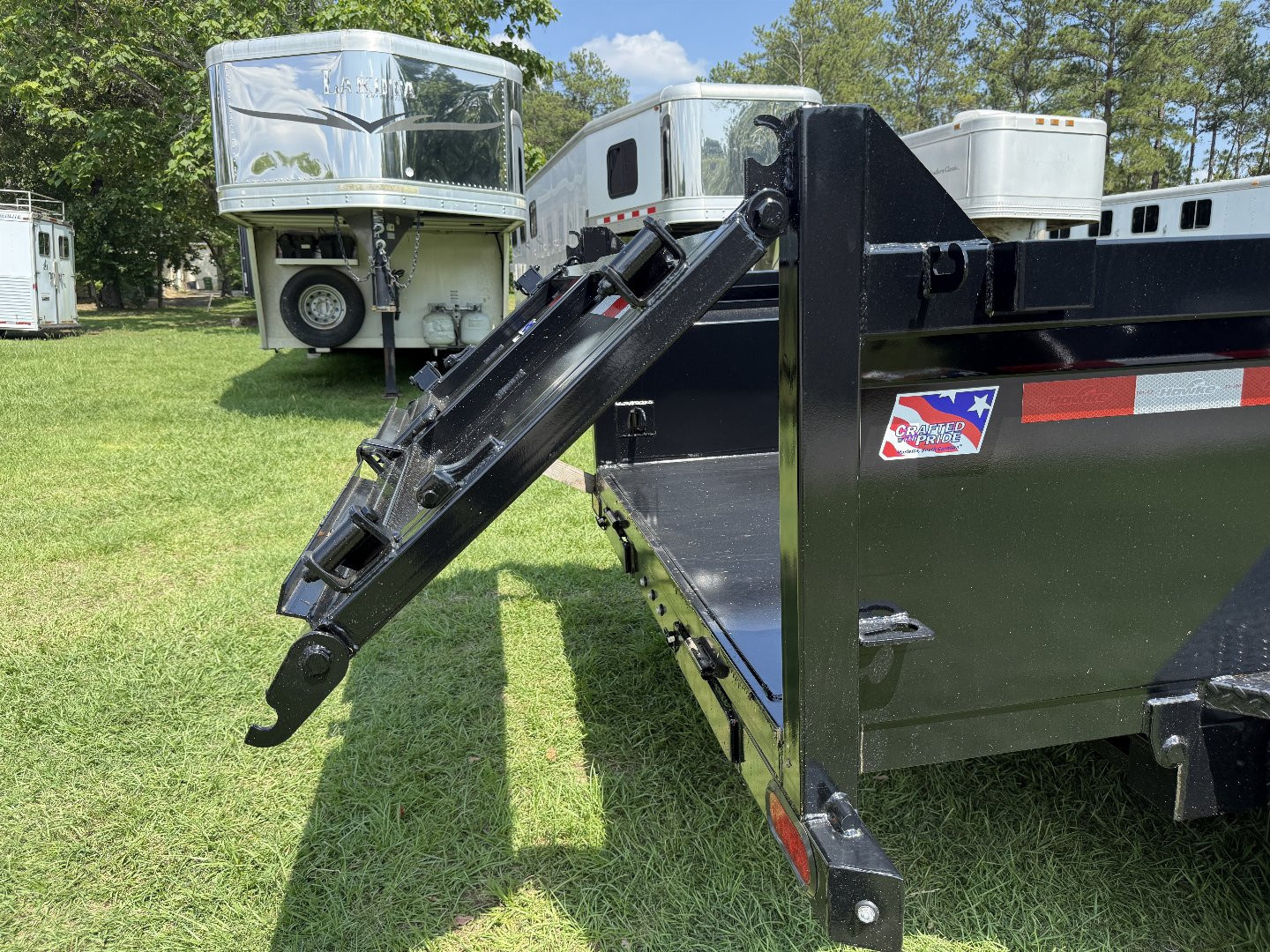 New 2026 Hawke Trailers 6x12 10K Dump Trailer