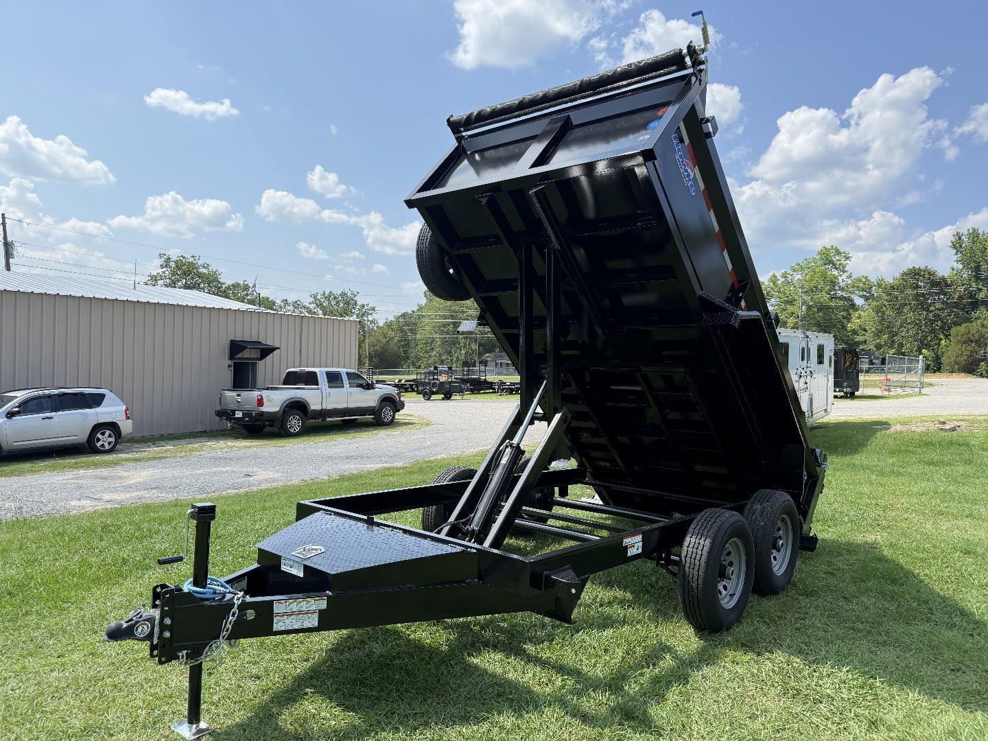 New 2026 Hawke Trailers 6x12 10K Dump Trailer