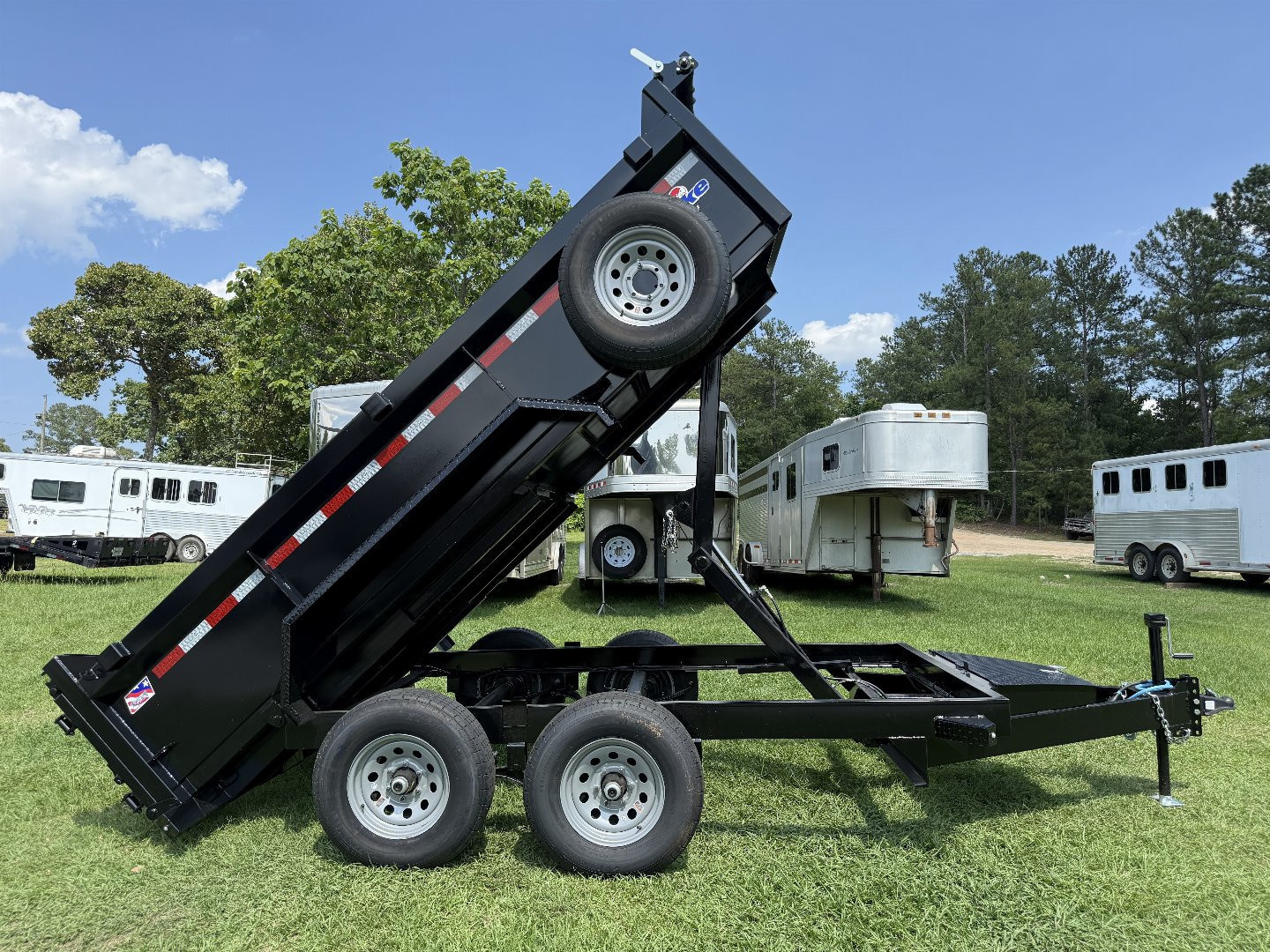 New 2026 Hawke Trailers 6x12 10K Dump Trailer