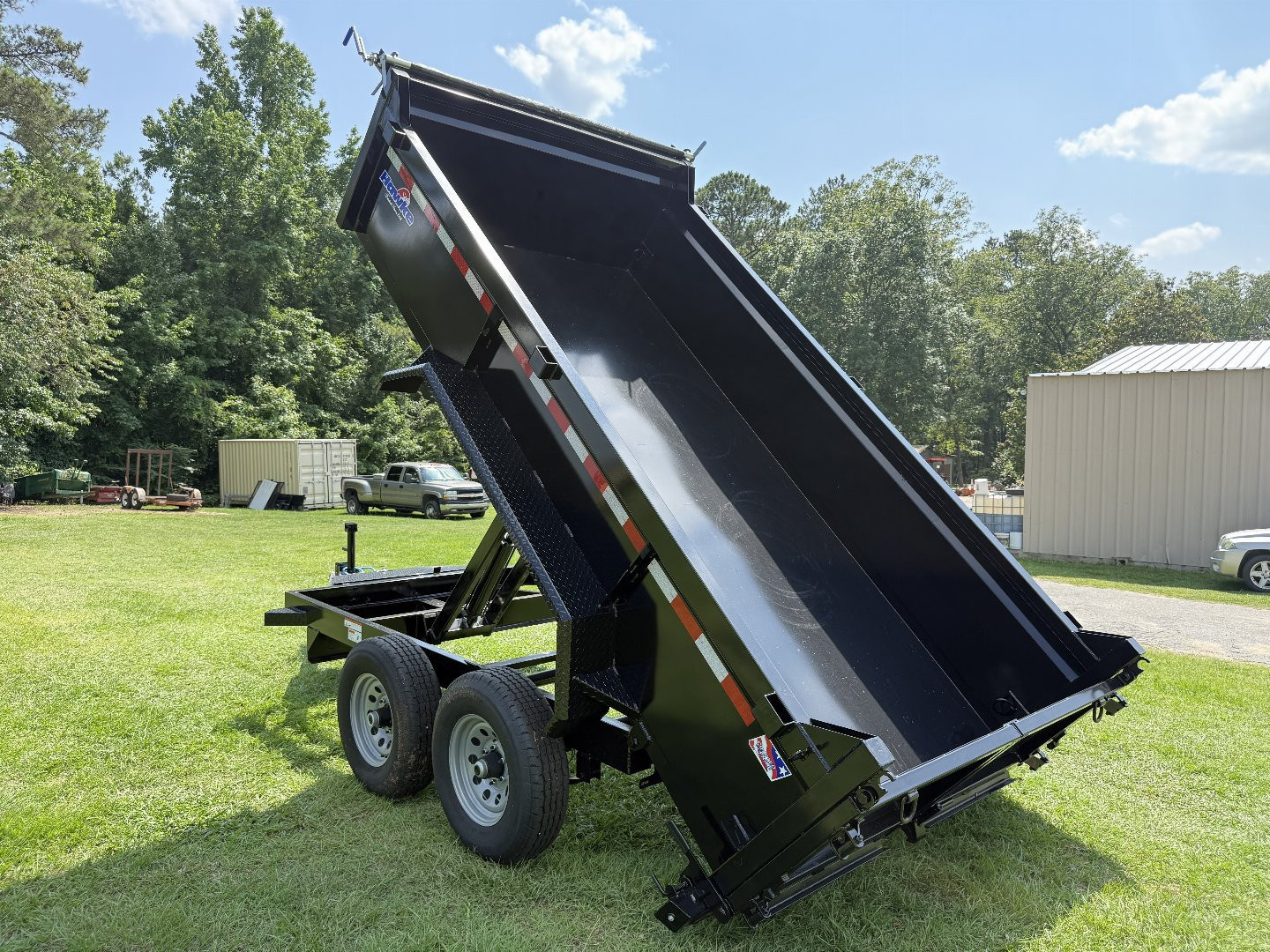 New 2026 Hawke Trailers 6x12 10K Dump Trailer