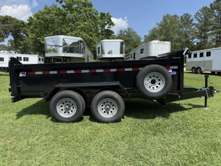 New 2026 Hawke Trailers 6x12 10K Dump Trailer