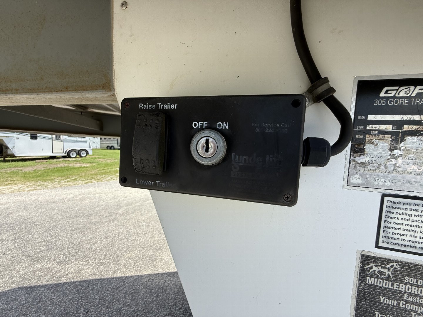 Used 2005 Gore Trailers A3SL Horse Trailer