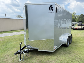 New 2026 Spartan Cargo 7x12TA Cargo / Enclosed Trailer