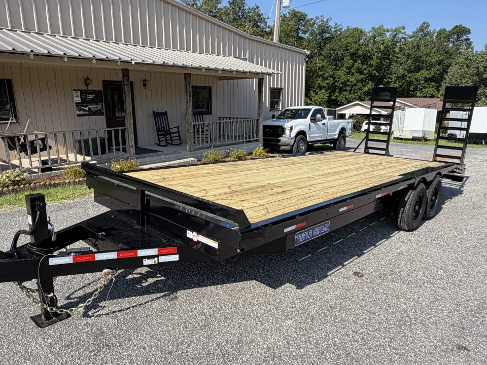 New 2026 Triple Crown Trailers 8X24DO14K Equipment Trailer