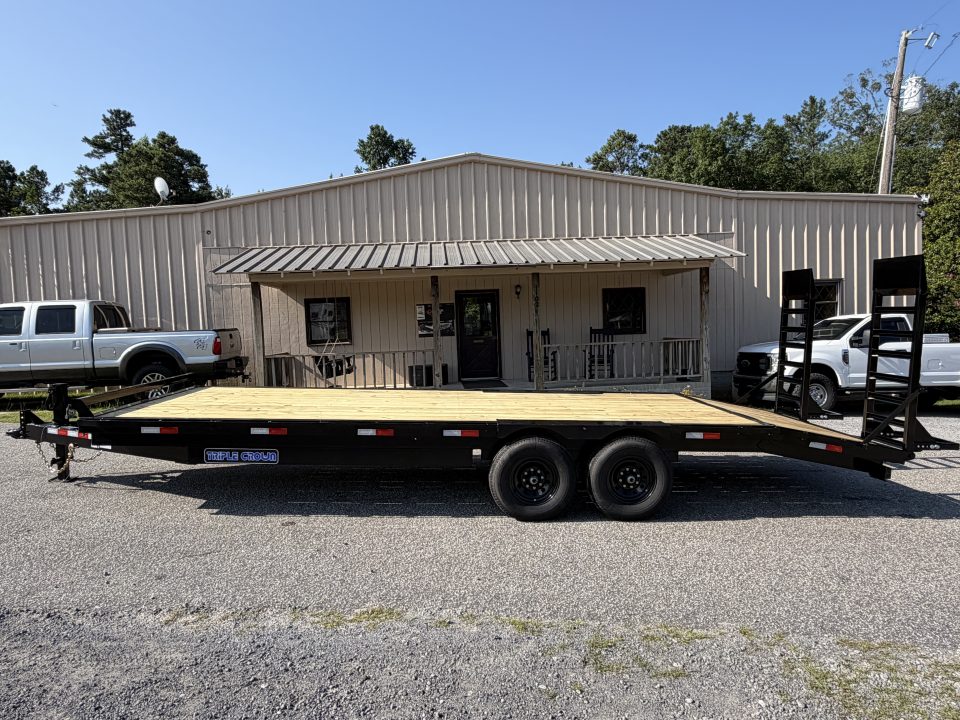 New 2026 Triple Crown Trailers 8X24DO14K Equipment Trailer