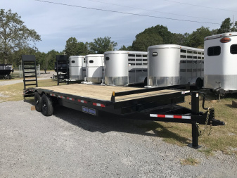 New 2025 TRIPLE CROWN TRAILERS 8.5X24DO14K Deckover Equipment Trailer