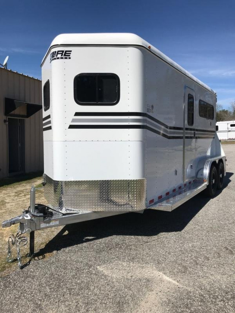 New 2026 Gore Trailers 2HS W/DR AND SIDE RAMP Horse Trailer