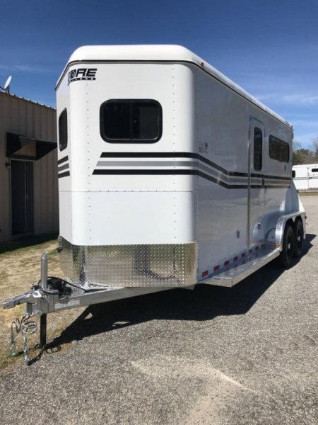 New 2026 Gore Trailers 2HS W/DR AND SIDE RAMP Horse Trailer