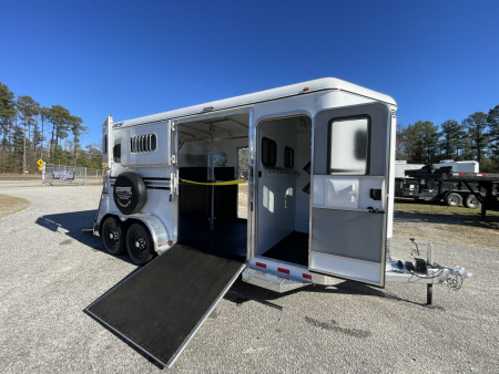 New 2026 Gore Trailers 2HS W/DR AND SIDE RAMP Horse Trailer