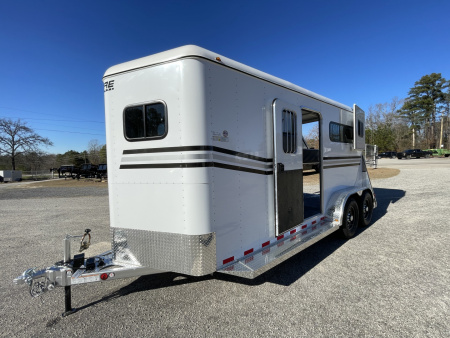 New 2026 Gore Trailers 2HS W/DR AND SIDE RAMP Horse Trailer