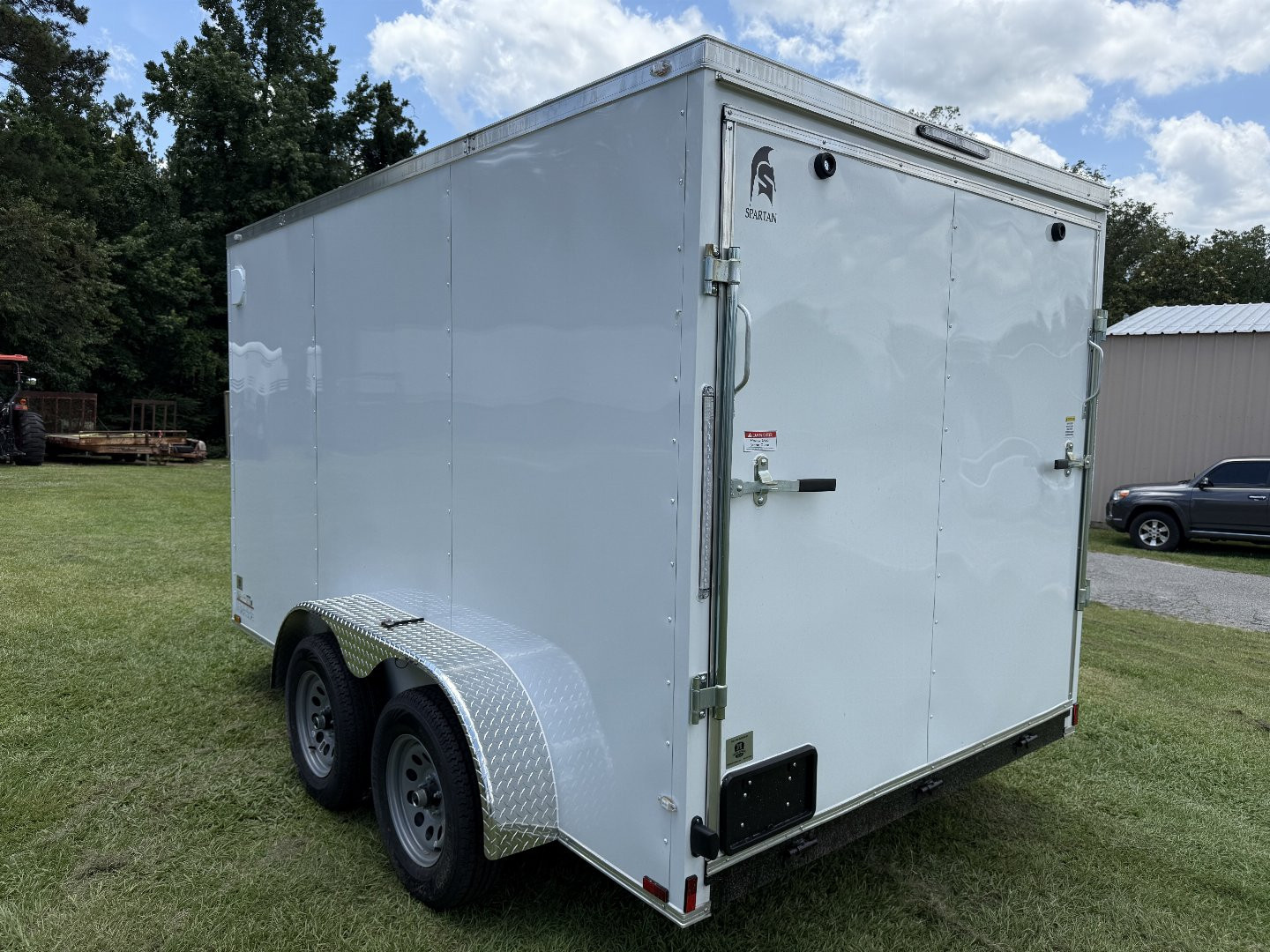 New 2025 SPARTAN CARGO 7x12TA Cargo / Enclosed Trailer