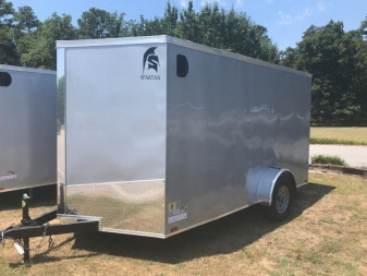 New 2025 SPARTAN CARGO 7x12SA Cargo / Enclosed Trailer