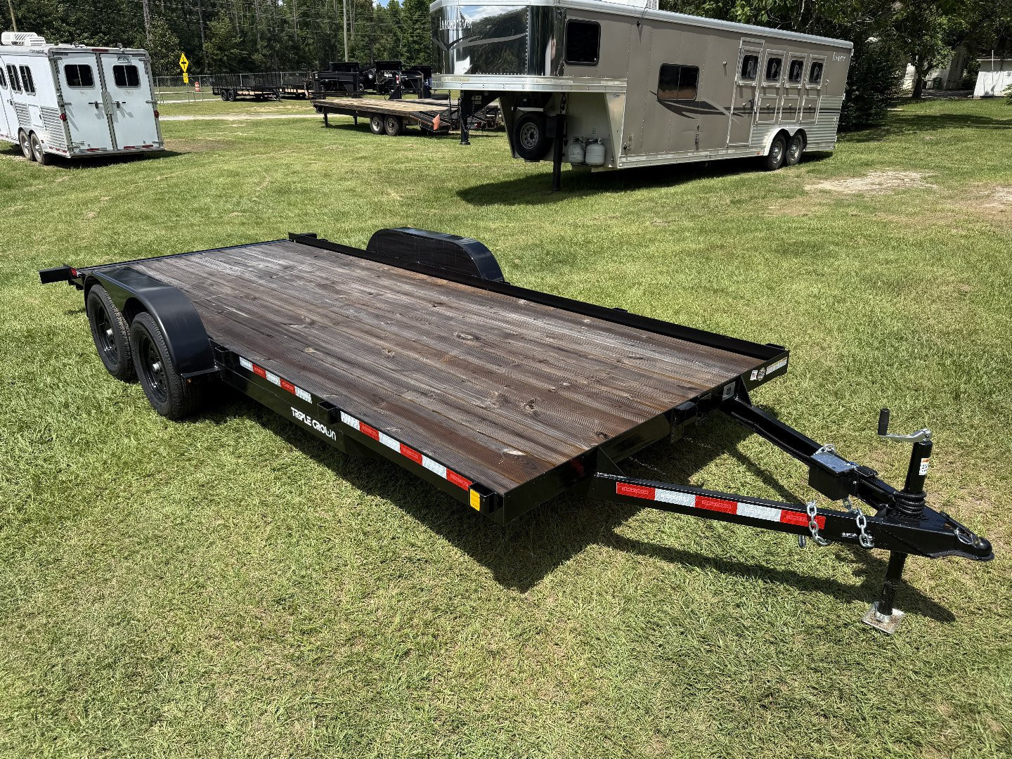 New 2026 Triple Crown Trailers 7x187K car hauler Equipment Trailer
