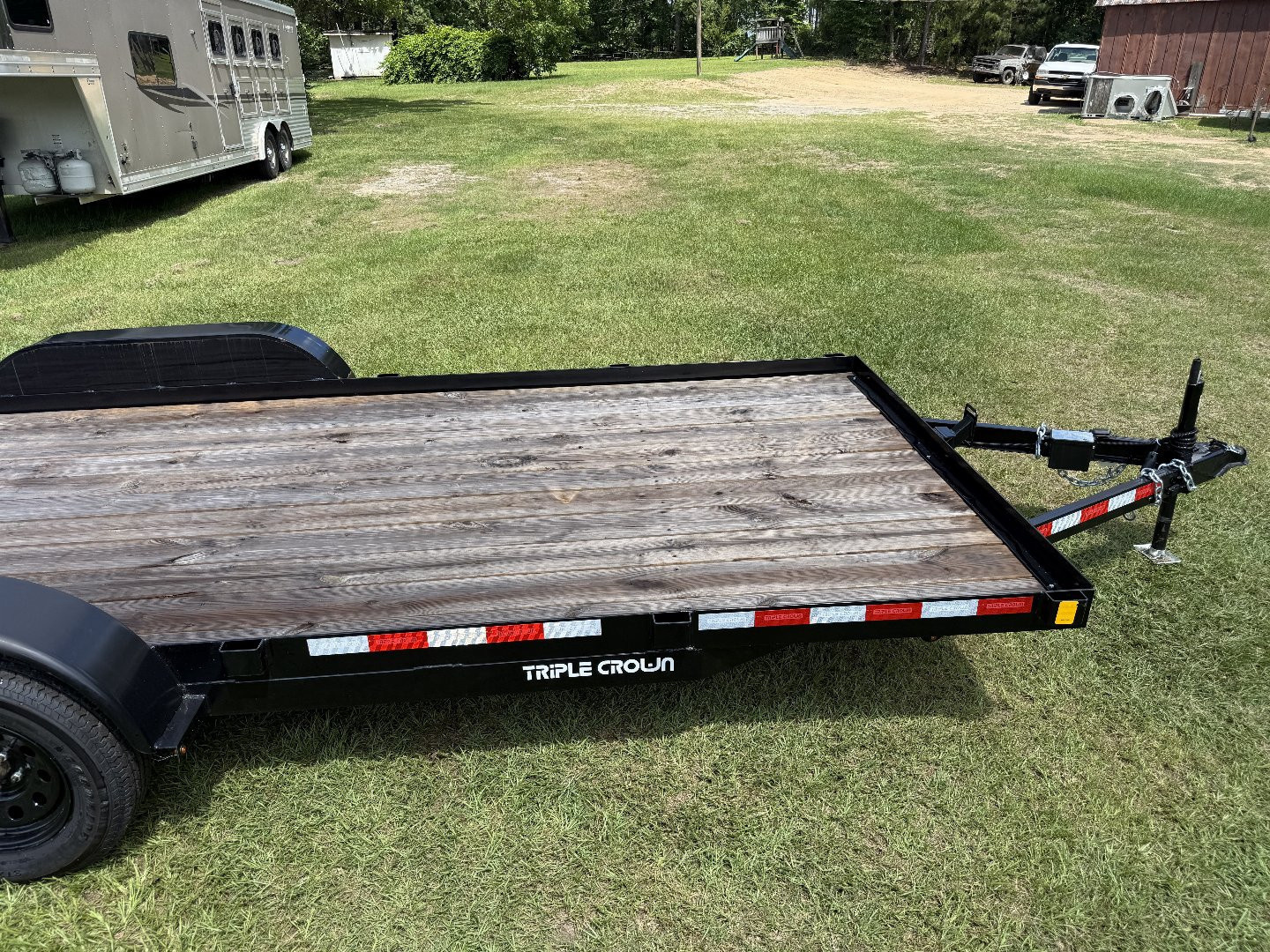 New 2026 Triple Crown Trailers 7x187K car hauler Equipment Trailer