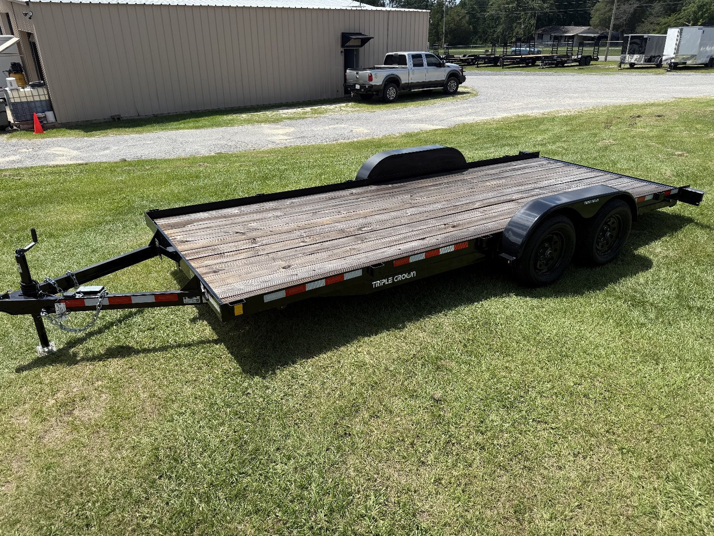 New 2026 Triple Crown Trailers 7x187K car hauler Equipment Trailer