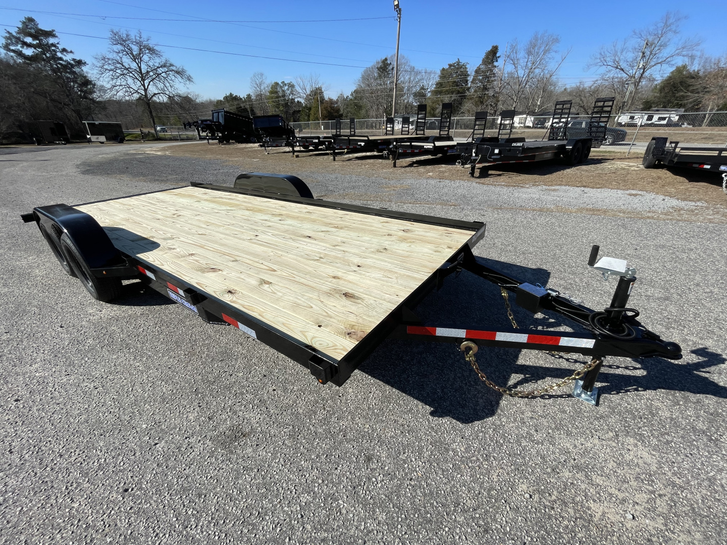 New 2026 Triple Crown Trailers 7x187K Car Hauler Equipment Trailer