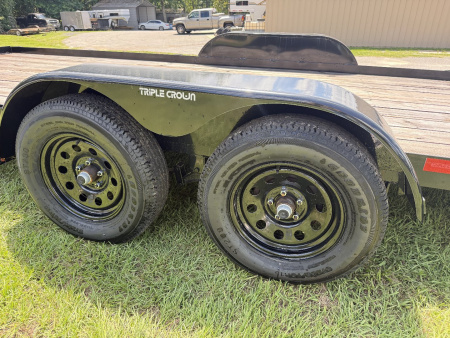 New 2026 Triple Crown Trailers 7x187K car hauler Equipment Trailer