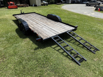 New 2025 Triple Crown Trailers 7x187K Car Hauler