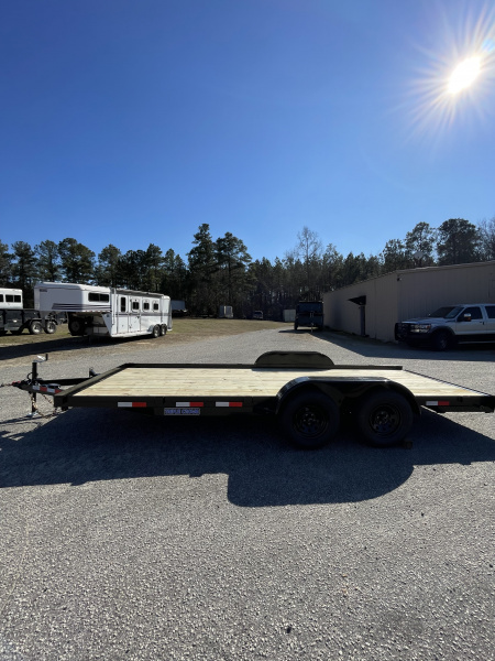 New 2026 Triple Crown Trailers 7x187K Car Hauler Equipment Trailer
