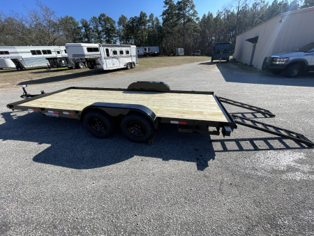 New 2026 Triple Crown Trailers 7x187K Car Hauler Equipment Trailer
