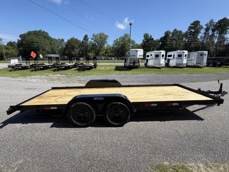 New 2027 Triple Crown Trailers 7x187K Car Hauler Equipment Trailer