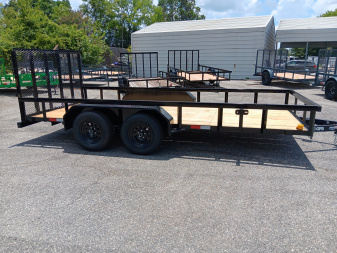 New 2025 GPS Trailers GTT 7X16TA 7K Utility Trailer