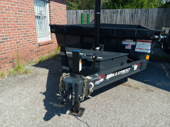 New 2025 Hillcrest Trailers 7X14TA 14K LP Telescopic Dump Trailer